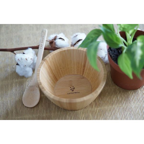 Set Bowl 20x12 + Bamboo spoon