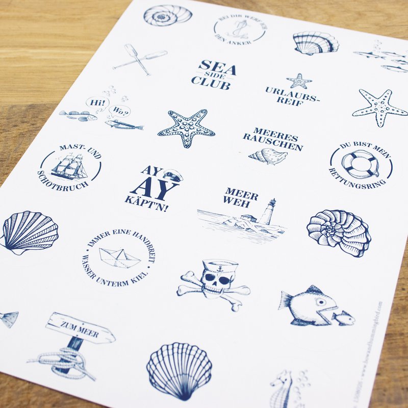 Autocollant Lütte Sticker III