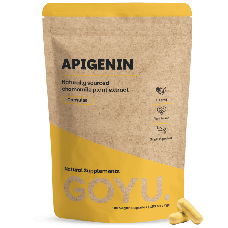 Apigenin-ekstraktkapsler 100 mg - 180 kapsler Valuepack