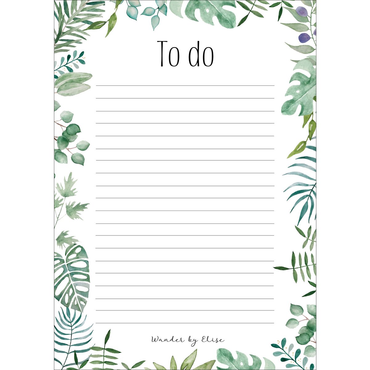 Libreta Botánica A5
