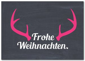 Postkarte "Frohe Weihnachten"
