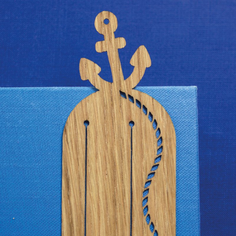 Bookmark nautical yarn