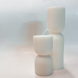 Sanduhr-L-Kerze – Sanduhr-L – große Sanduhr-Kerze
