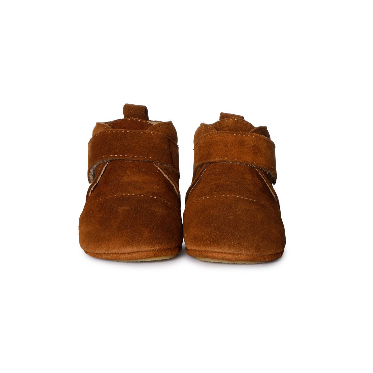 Suede Classic Boots - Cognac
