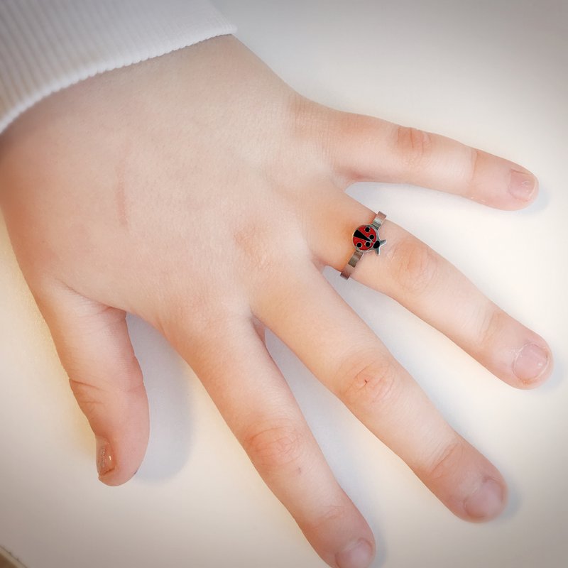 KR63 Lady Bug Glänzender Stahl