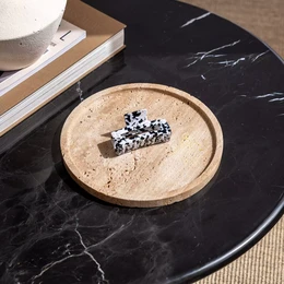 Classic Claw Hair Clip - Black & White