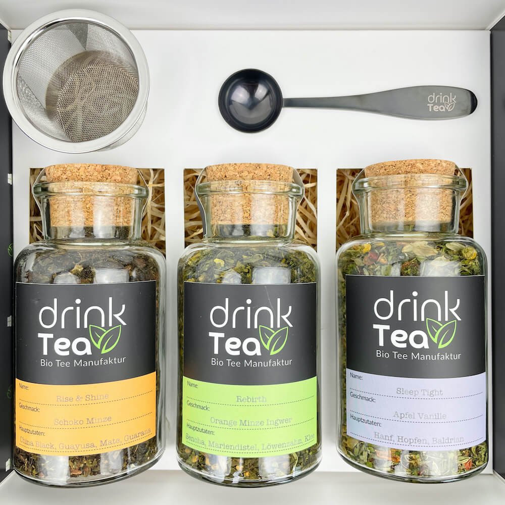 Organic tea gift set