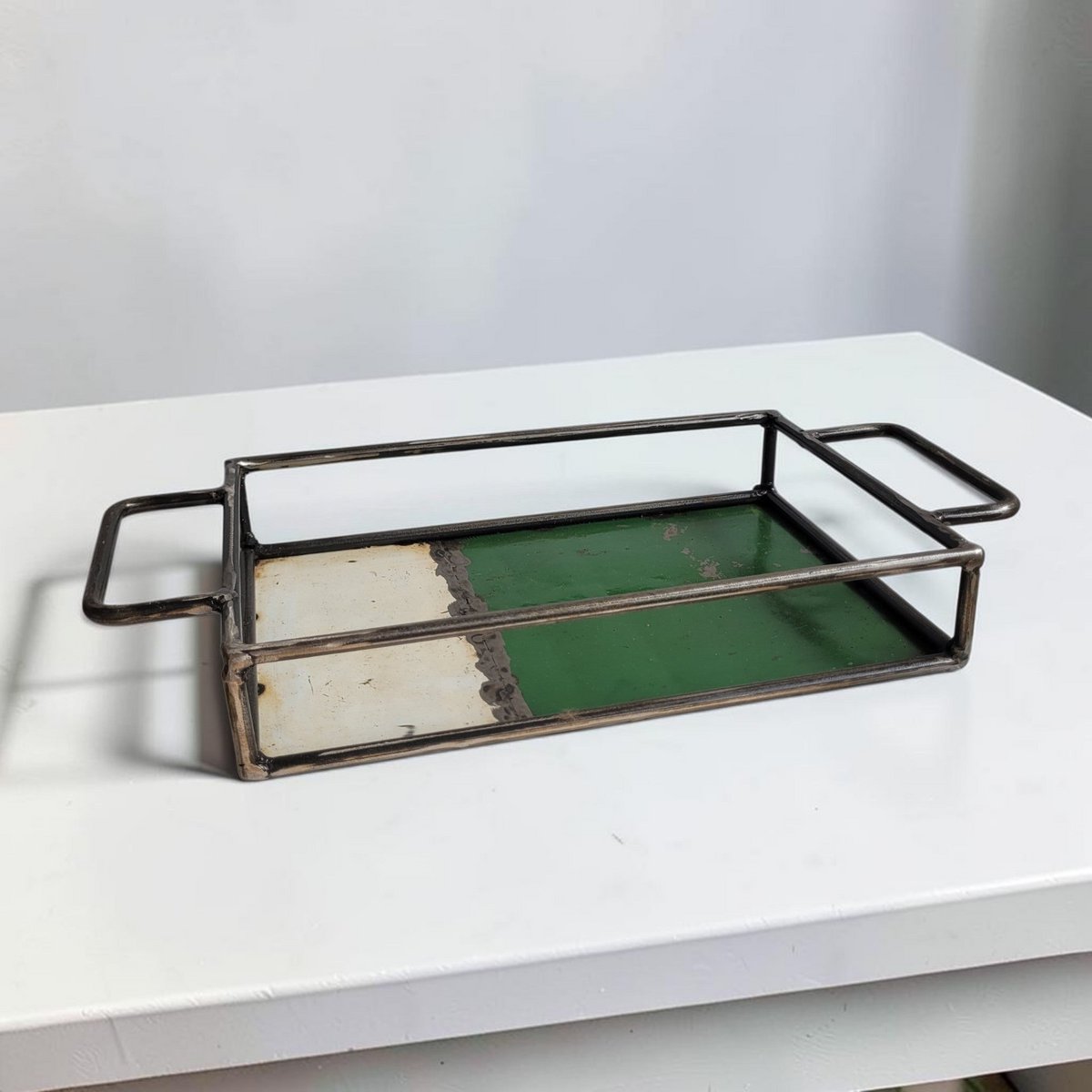 Upcycling bakje gemaakt van gerecyclede olievaten | Maat M (39*25cm) | verschillende kleuren