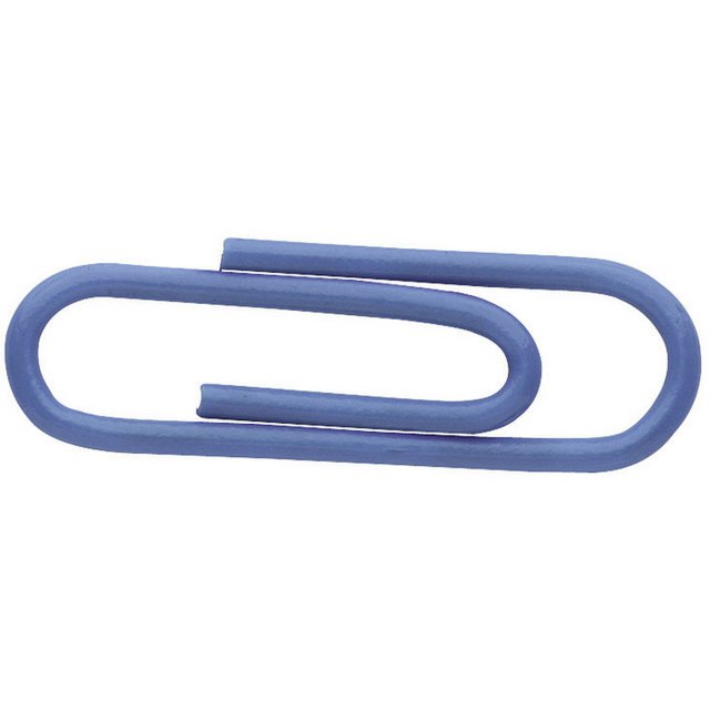Clips Alco 26mm redondos caja 100uds. azul
