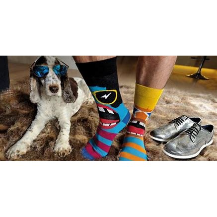 Funky Hip Cool Nice Herre sokker 6 forskellige i en gaveæske 39-46 ODDSocks