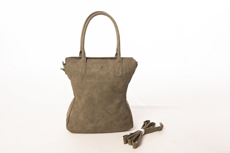 Hand/shoulder bag dark green