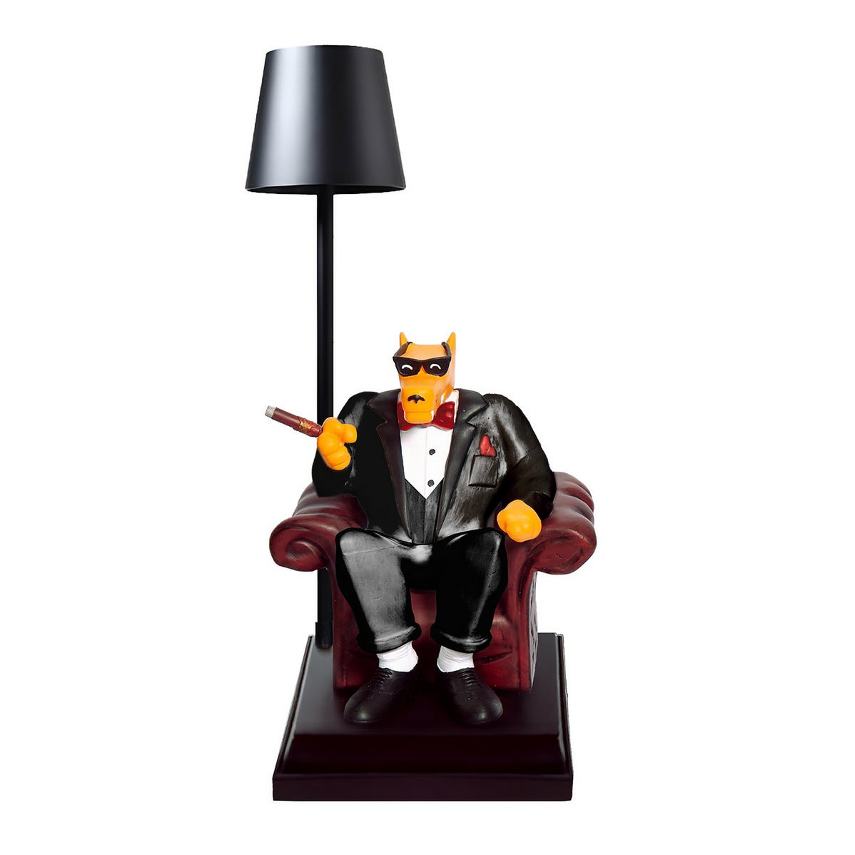 Dotykowa latarka LED Boss Wolf z możliwością ładowania i miejscem ładowania USB