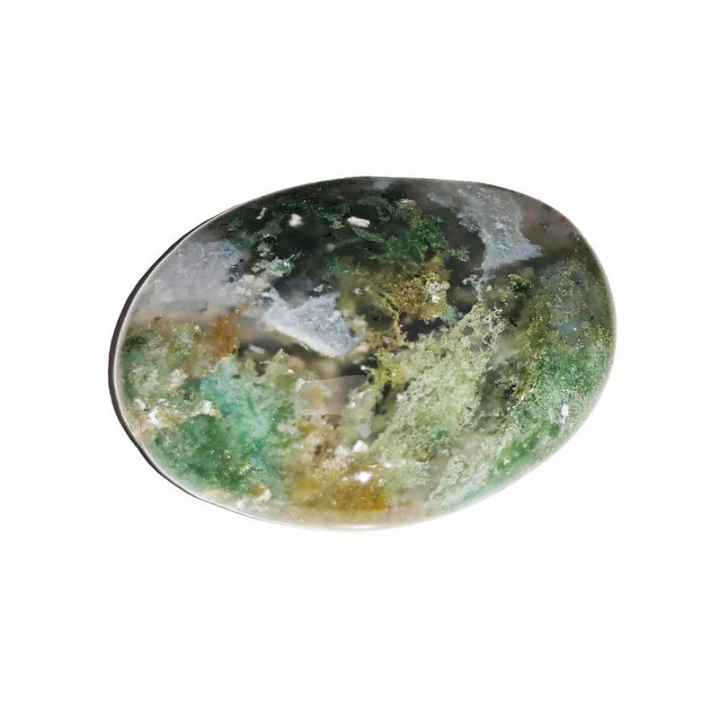 Moss Agate Pebble