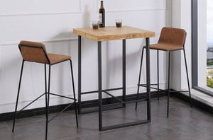 LOFT TABLE 70 NORDISH OAK / BLACK. OK1186 (8472)