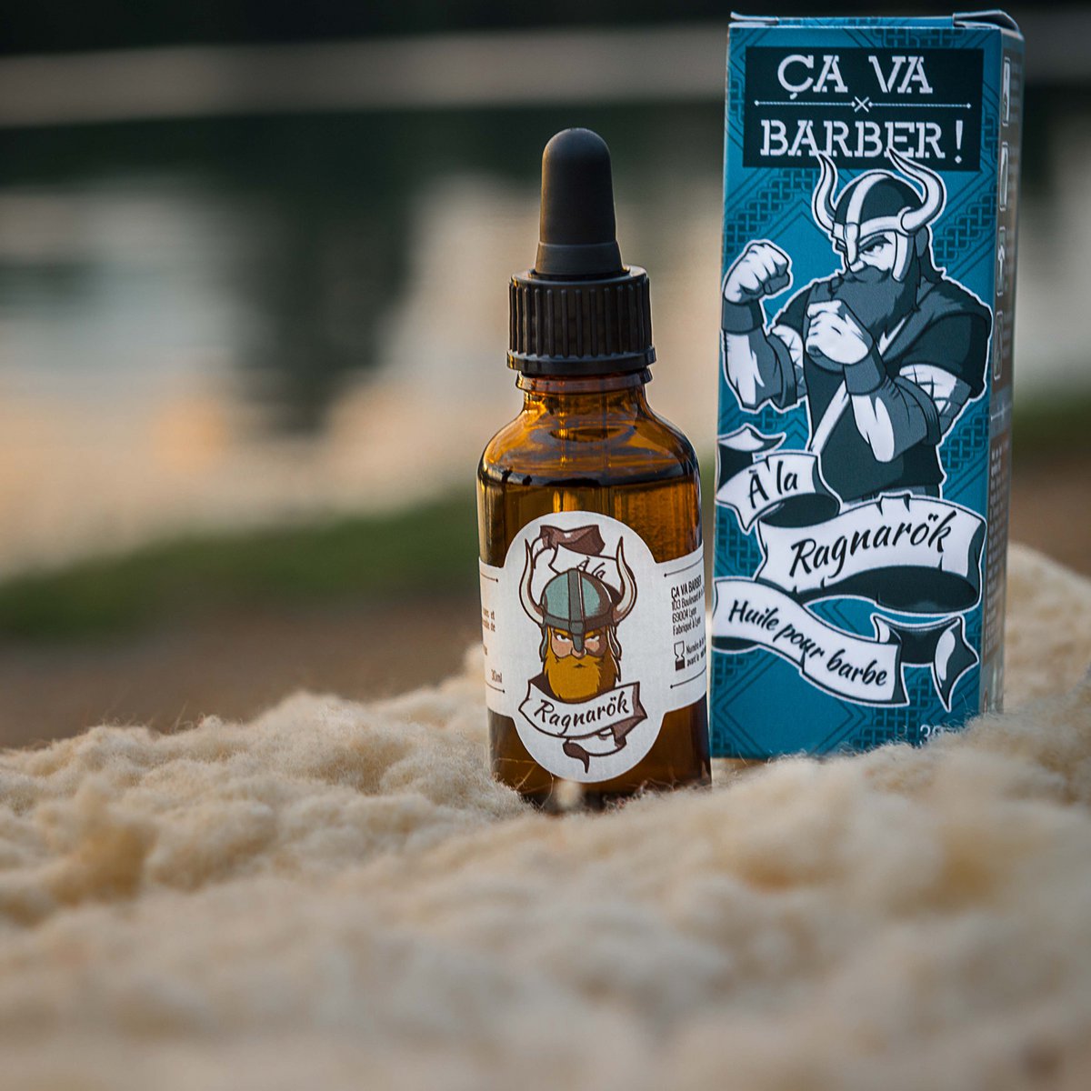 Huile pour barbe bio "à la Ragnarök" - 30 ml
