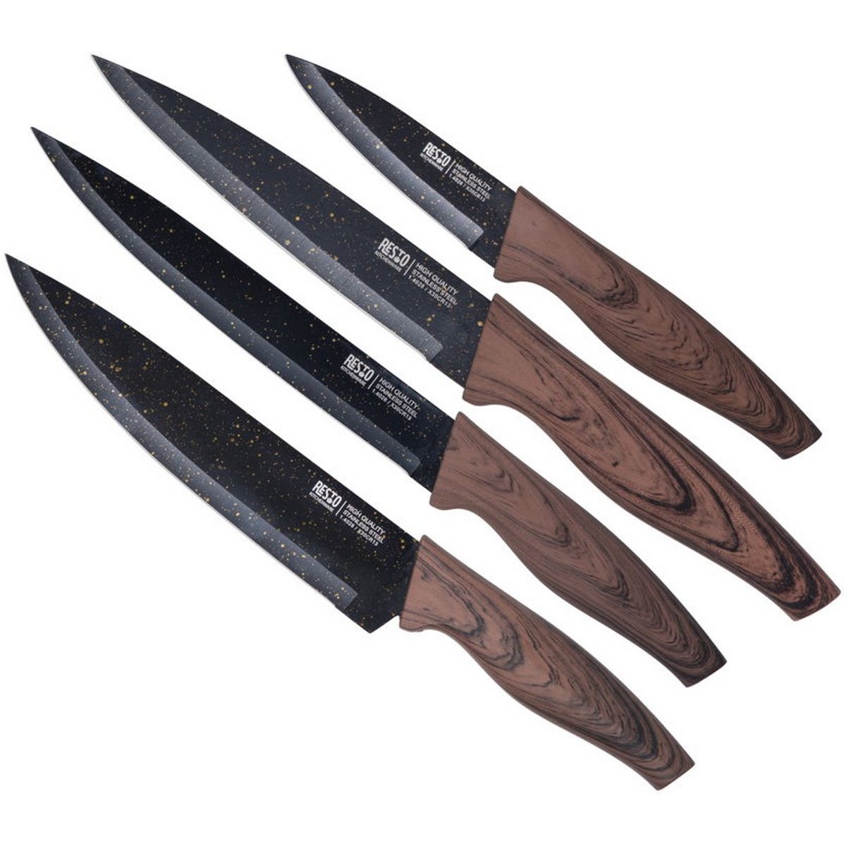 RESTO 95501 Carina Luxus-Messerset – 4-teilig – in Geschenkverpackung