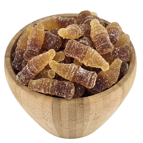 Caramelle sfuse di bottiglia di cola organica