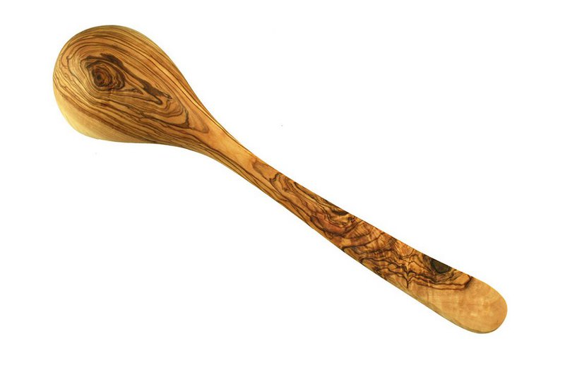 Schöpfkelle für Küche & Sauna 25 cm aus Olivenholz