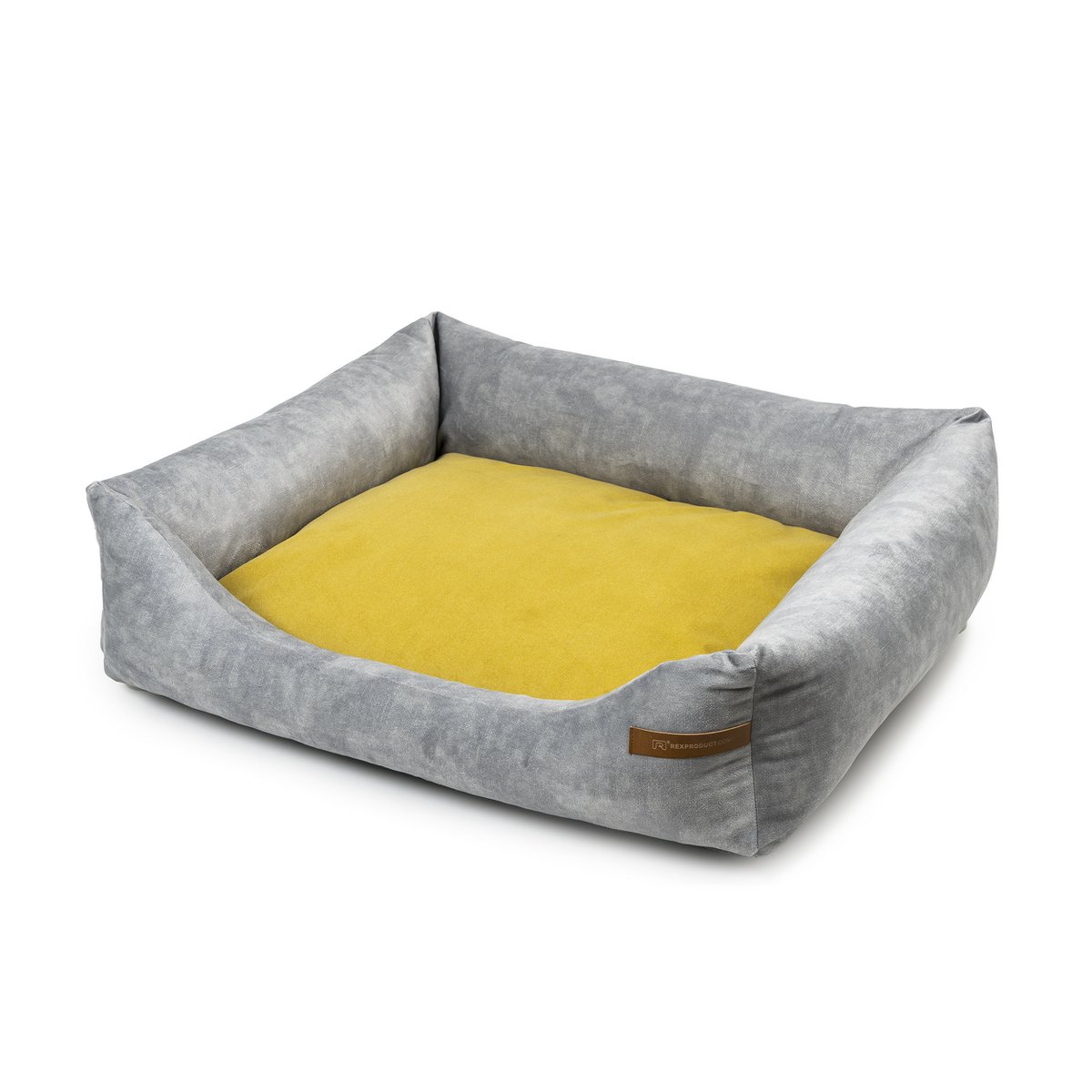 Cuccia per cani e gatti SoftColor - grigio chiaro/multicolore