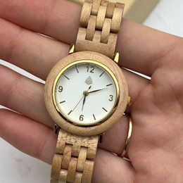 The Birch - Handmade Wood Vegan Watch