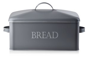 SANDY VINTAGE Bread bin 39x18xh21cm GRAY
