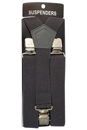 Bretels, 100 cm, elastiek, grijs