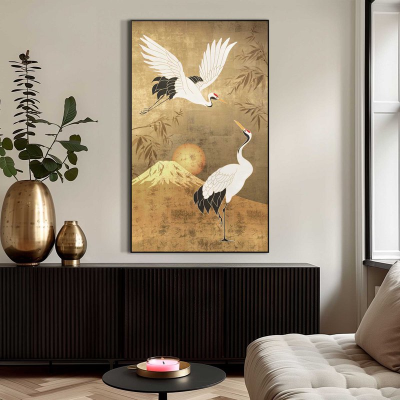 Ramka artystyczna Ramka artystyczna Dźwigi 118x70