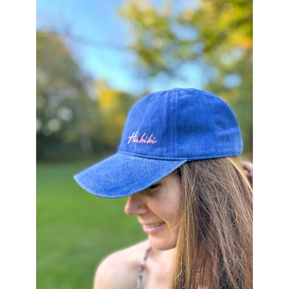 LEY! Berretto "Habibi" in Blau Copy