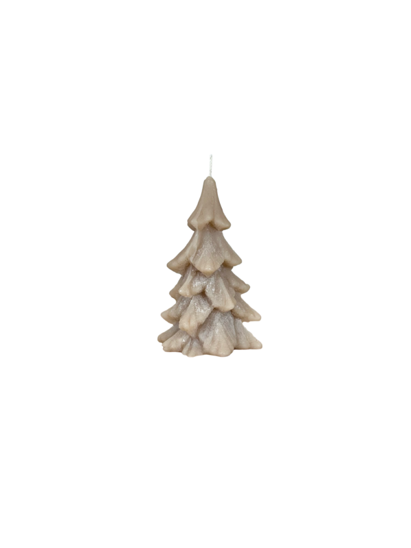Northern Lights Christmas tree candle