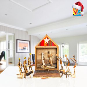 COMPLETE NATIVITY SCENE COLORS
