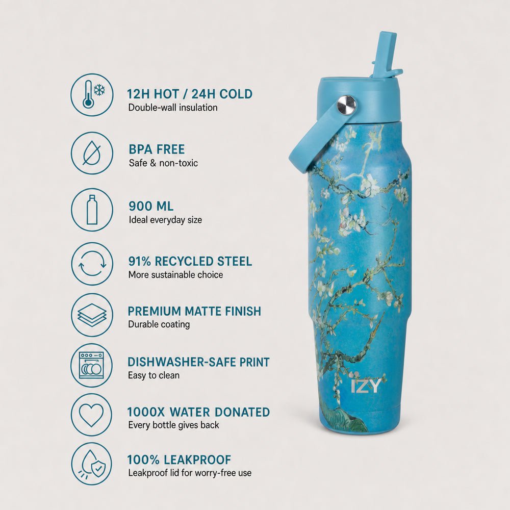 Travel Bottle 900ML - Almond Blossom
