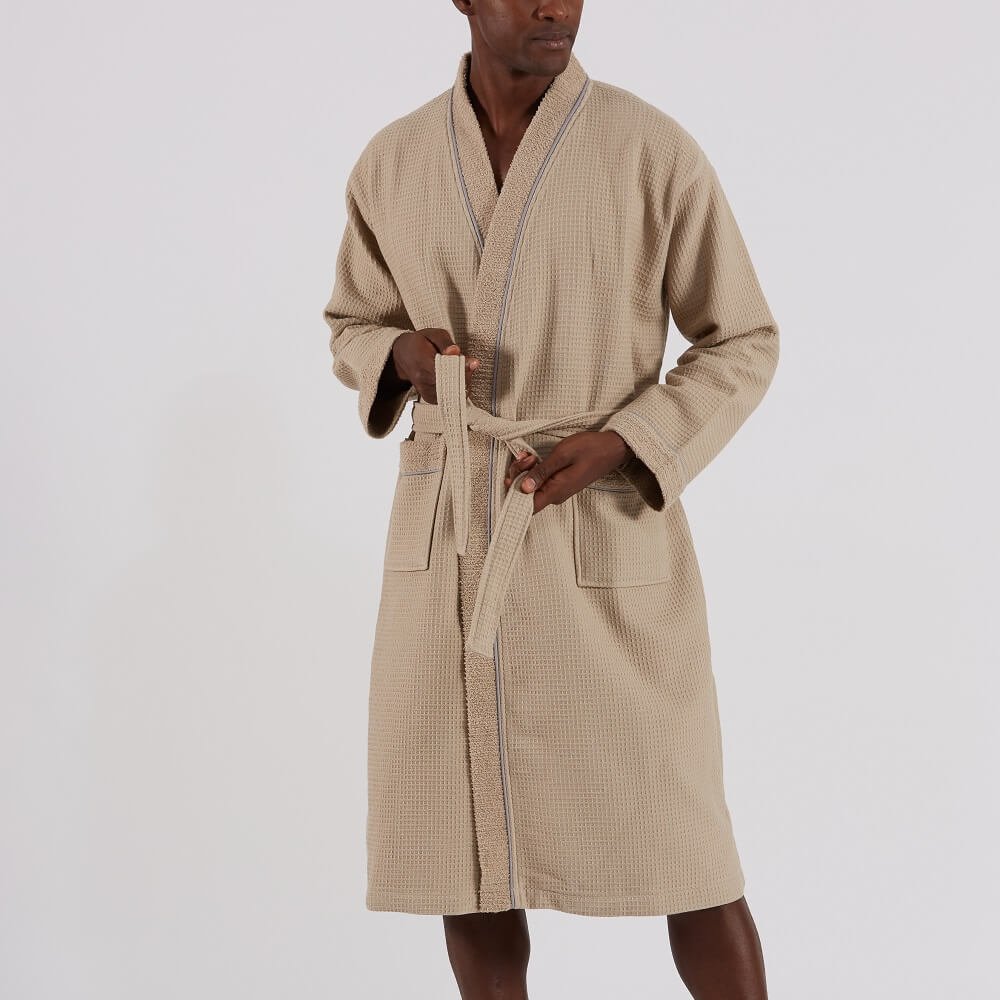 Zen katoenen unisex badjas