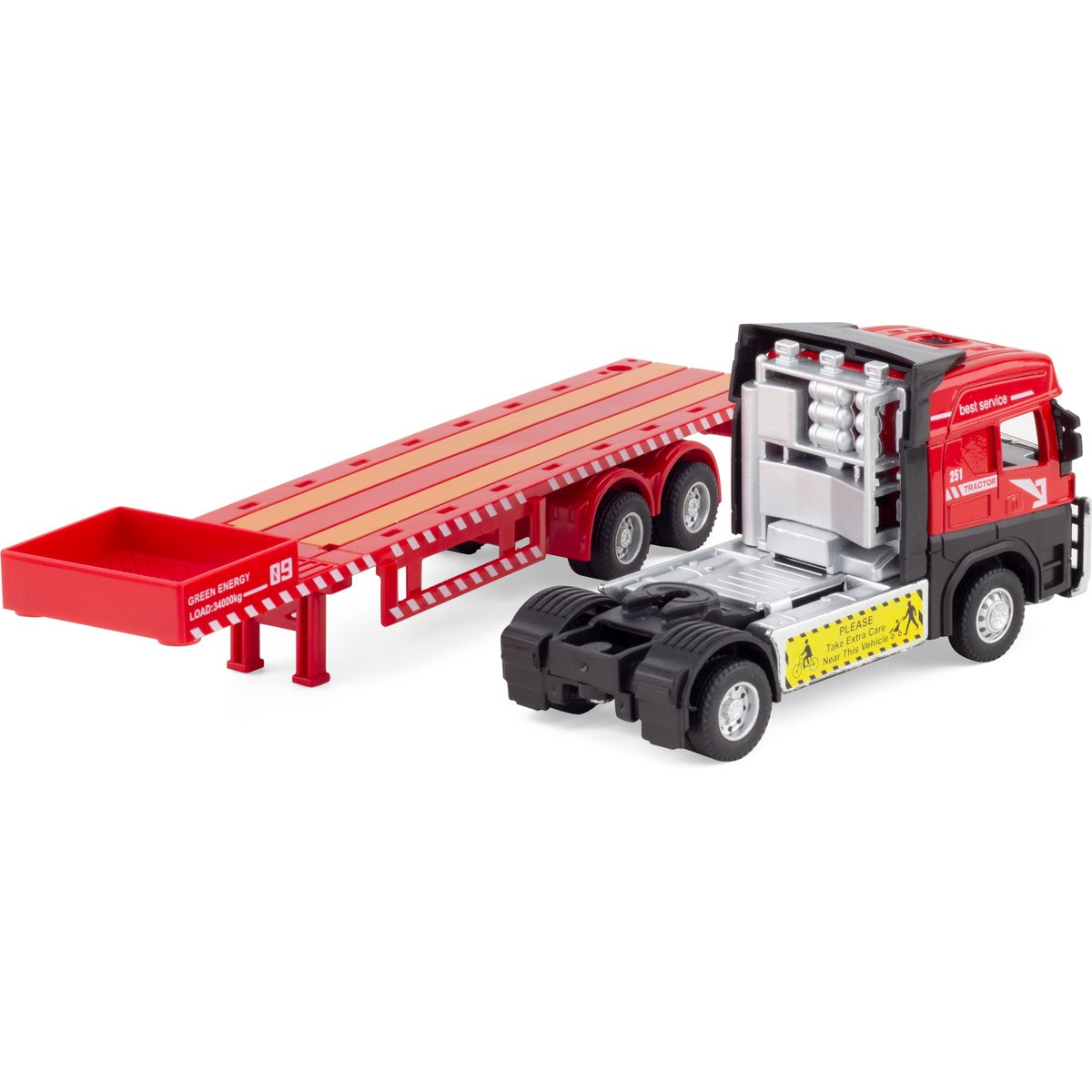 MINIATURE: PLATFORM TRUCK (set of 6)