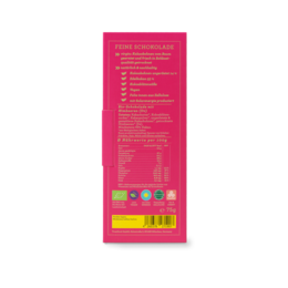 CHOCQLATE chocolat bio FRAMBOISE