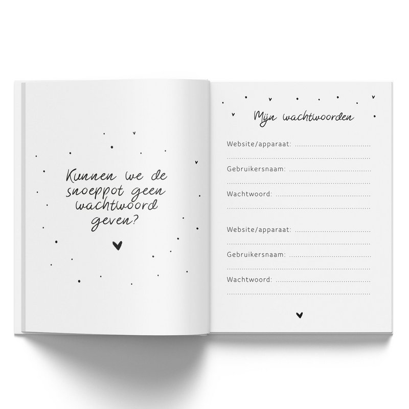 Fyllbooks Password Book - A6