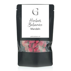 Gebrannte Mandeln – Himbeer-Balsamico