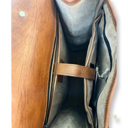 Large Capacity Leather Backpack Vintage Brown MIRA