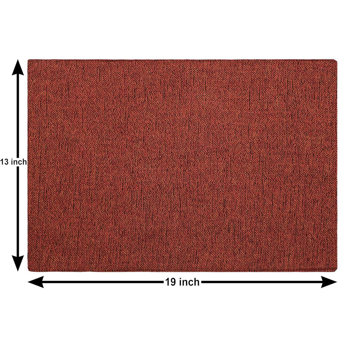 Tafelplacemats – Jute-polyestermix, hittebestendig – 30x40 cm (set van 4)