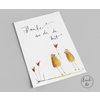 Postkarte | Danke, dass du da bist