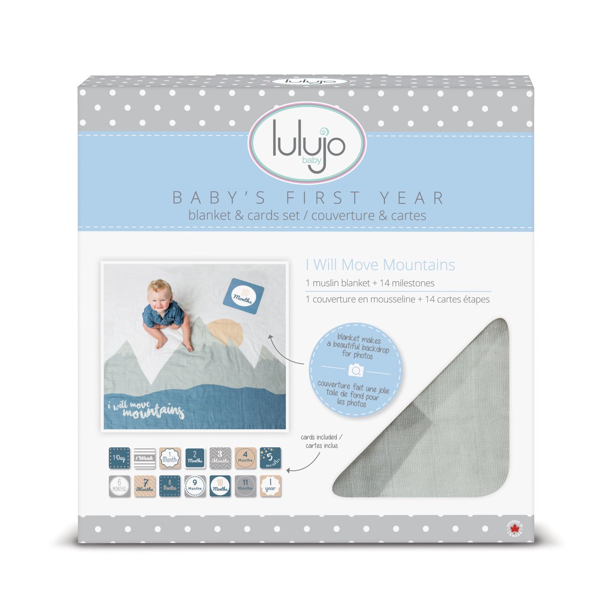Lulujo Babies Pierwszy rok - przeniosę góry