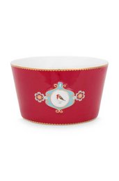 Bowl Love Birds Medallion Red 15cm