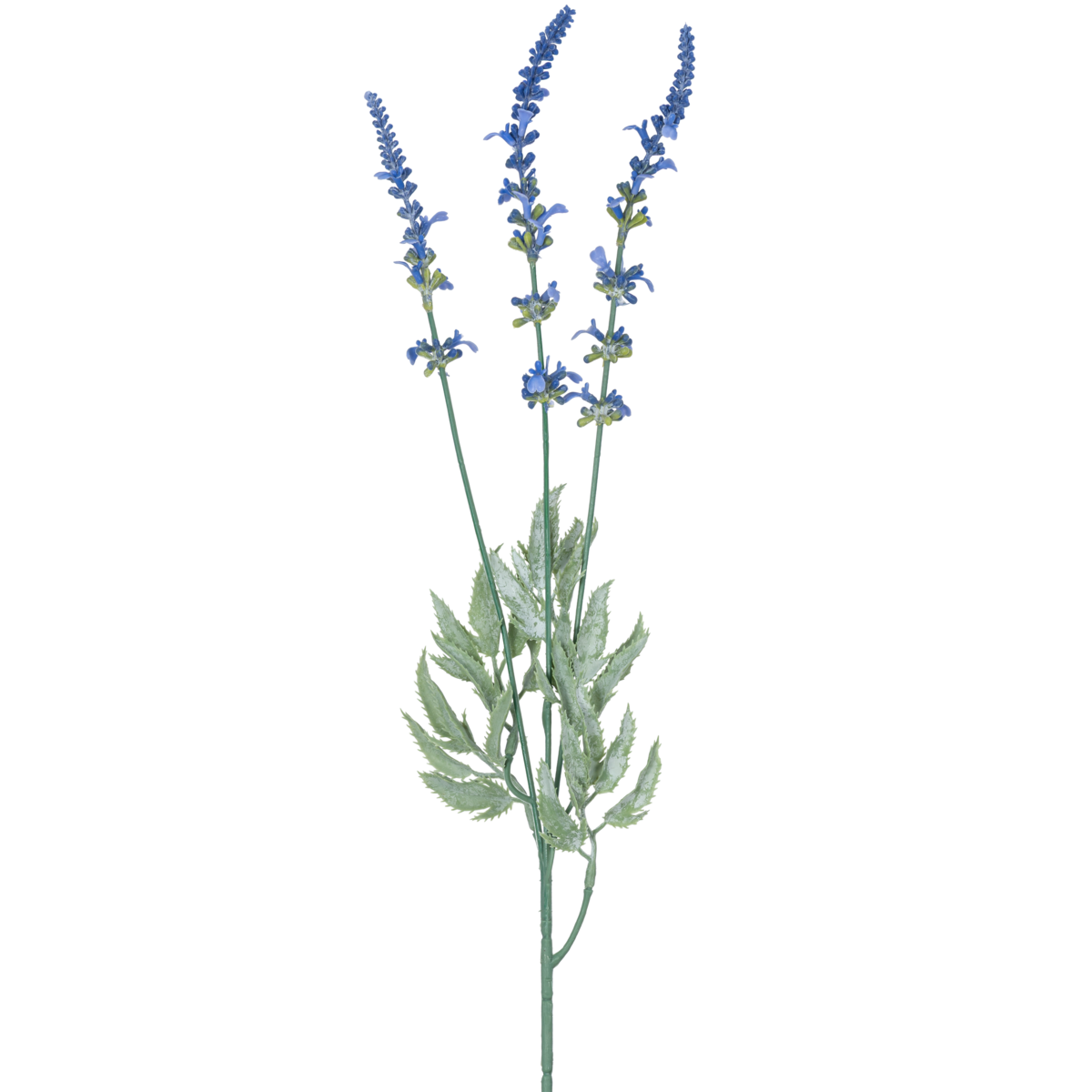 Künstlicher Zweig Lavendel 66 cm blau