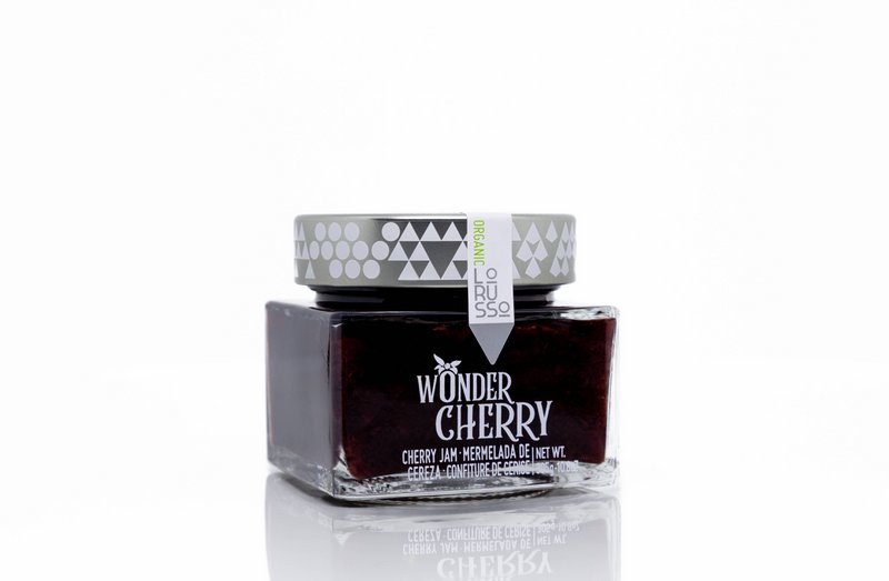 Bio gourmet cherry jam with 85% fruit, 305g