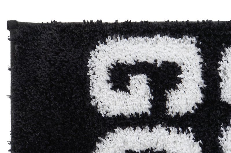 MICROFIBER TÆPPE 50X80 1450 GSM SORT TB181597