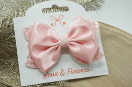 Satin Glitter bows