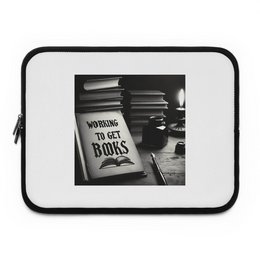 U.S.A. - Werken om boeken te krijgen Laptop Sleeve - Perfect voor boekenliefhebbers en studenten