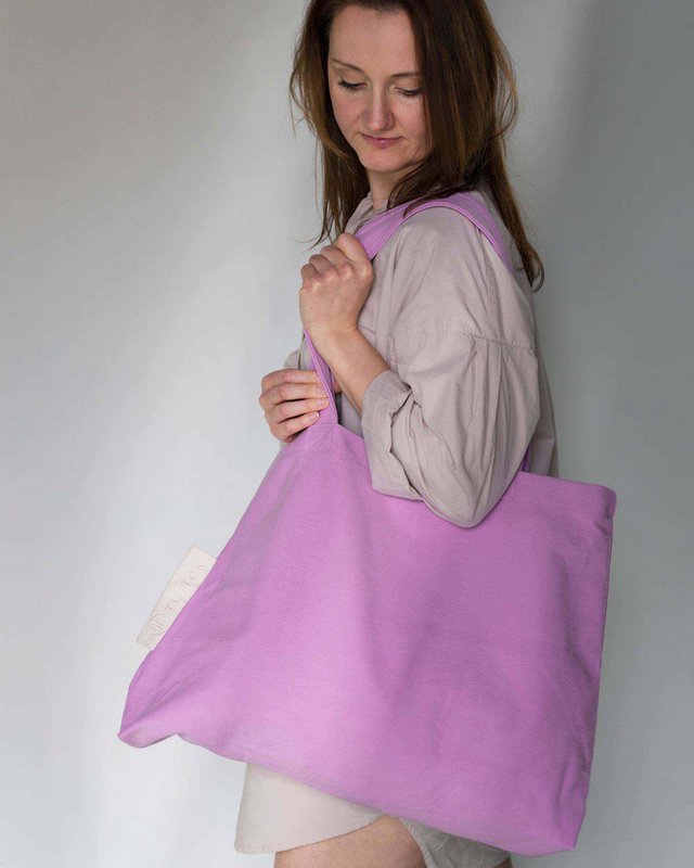 Rima Canvas Taske - Purple