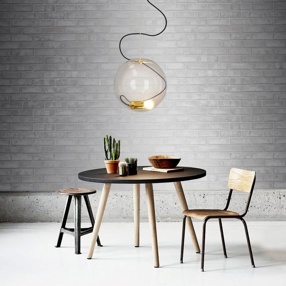 Bol hanglamp glazen bol