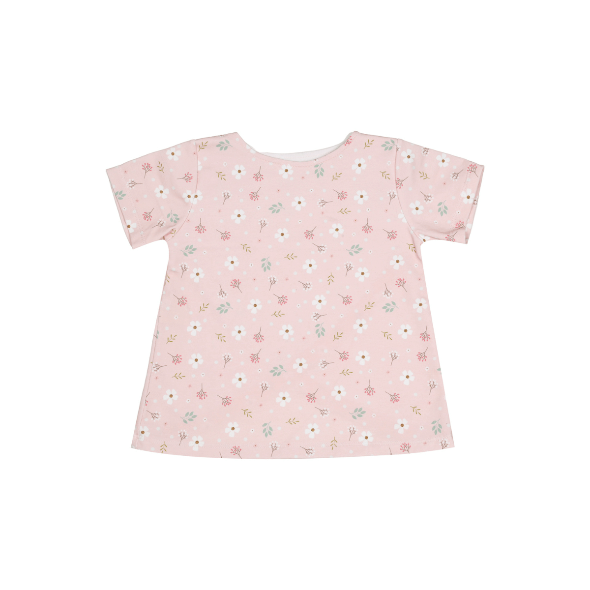 Blusa de verano ARACELI - FLOR ROSA