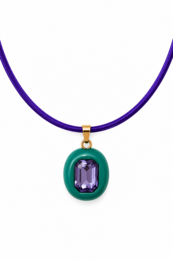 Imperfectly Precious Magnetic Choker -Swarovski Crystal